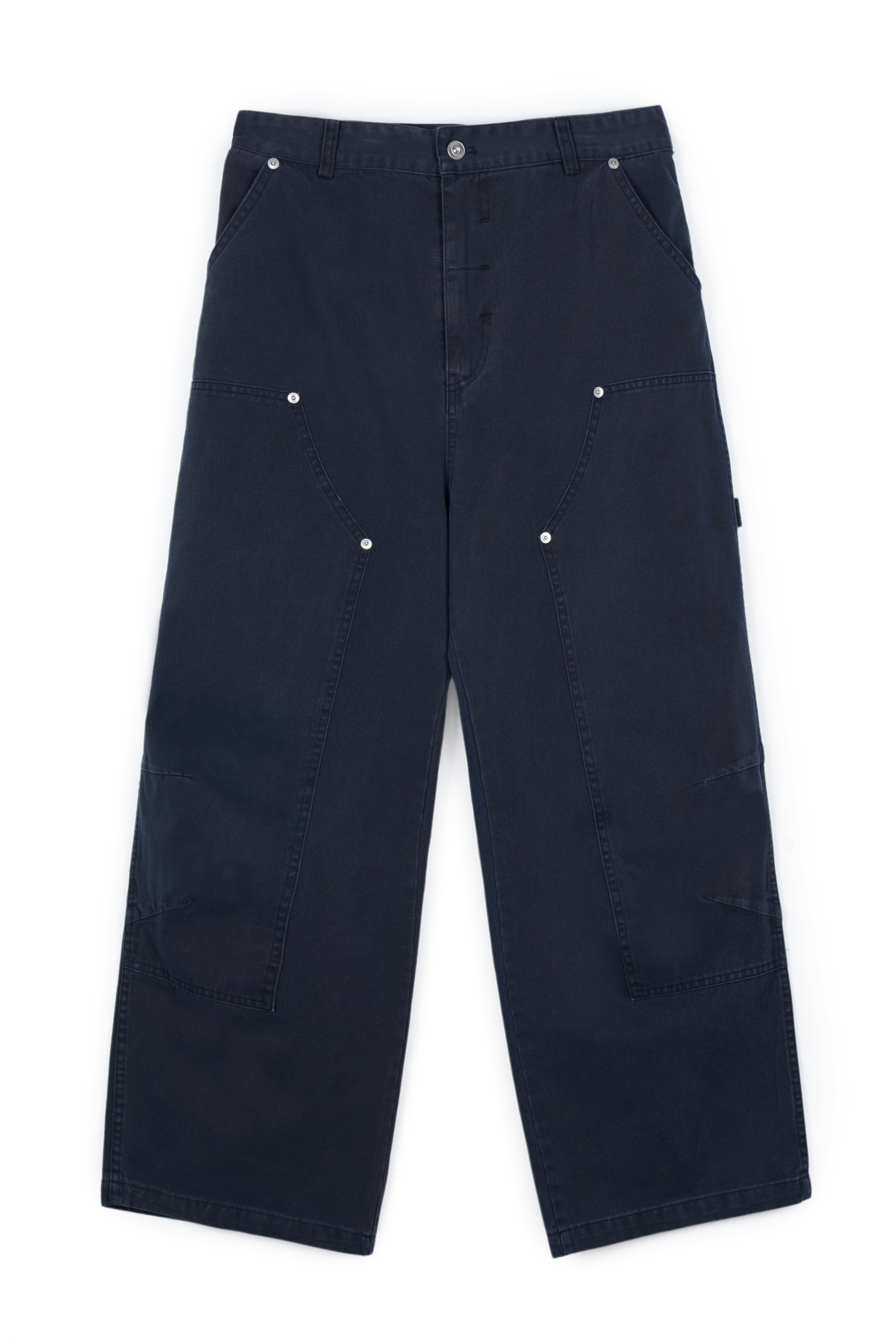 Vintage labor pants/Navy